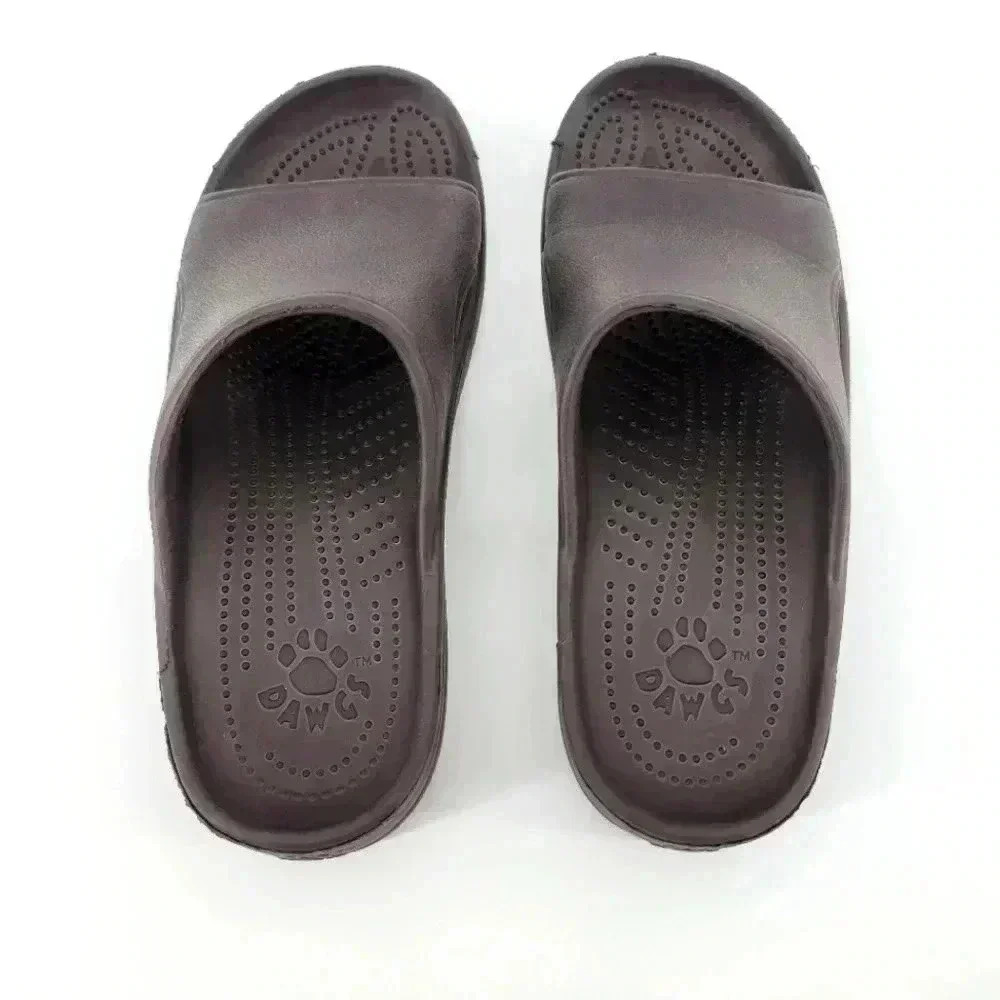 DAWGS Women's Slides  - Dark Brown